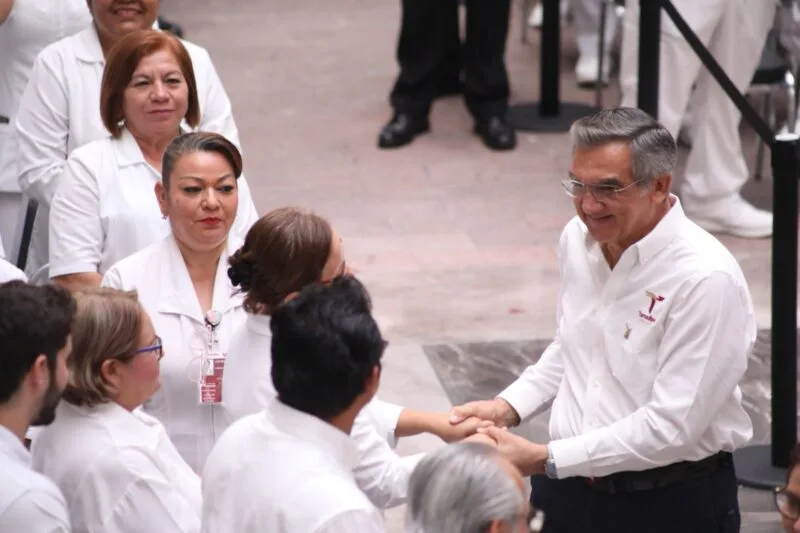 Impulsa Américo mejores condiciones laborales para personal de enfermería en Tamaulipas
