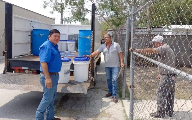 Refuerza Secretaría de Recursos Hidráulicos tratamiento de agua en zonas rurales de Tamaulipas