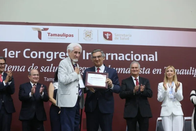 Inaugura Américo Congreso Internacional «Hacia un Sistema de Salud Integral y Humanista en Tamaulipas»