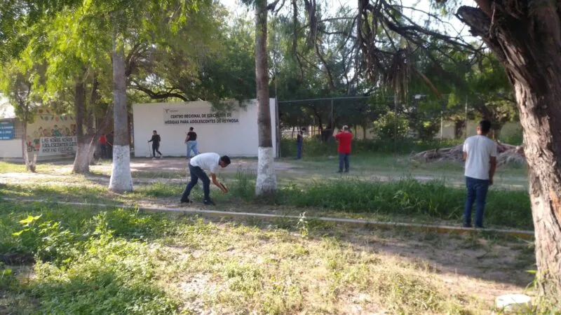 Adolescentes en conflicto con la Ley Penal se suman a Jornada Nacional de Tequios