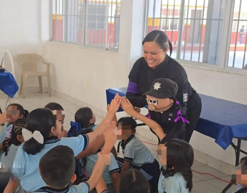 Lleva Guardia Estatal de Género Jornada Escolar de Prevención de la Violencia a escuelas de Tampico