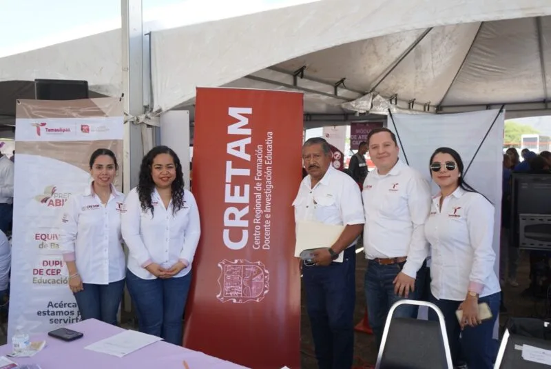 Participa CRETAM en Brigada Transformando Familias en Palmillas