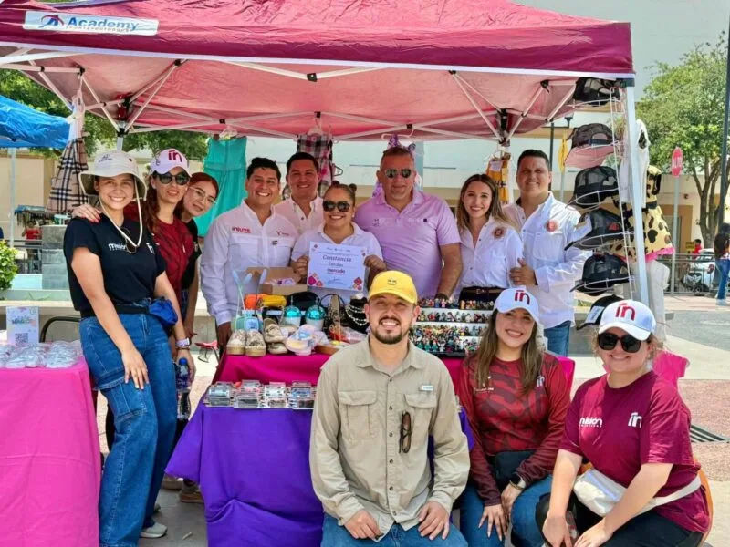 Lleva INJUVE “Mercado Tamaulipas” a Reynosa para fortalecer el comercio joven de la localidad