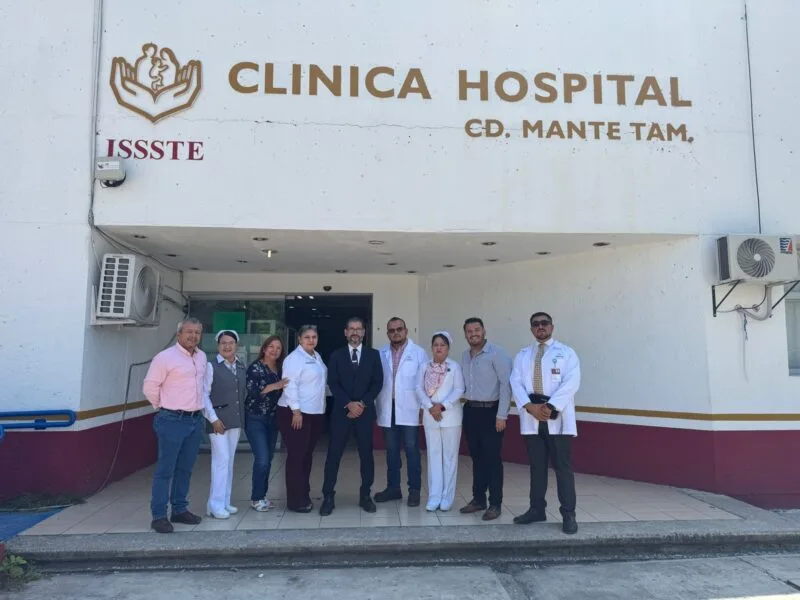 Visita subdelegado médico de ISSSTE Tamaulipas clínicas en Llera, Xicoténcatl y Ciudad Mante