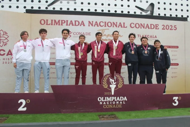 Obtiene Tamaulipas nueve medallas en tiro con arco durante la Olimpiada Nacional 2025