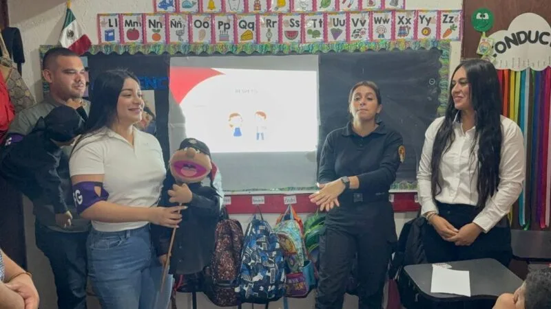 Imparte Guardia Estatal de Género taller “Aprendiendo los Valores” a estudiantes de Ciudad Victoria