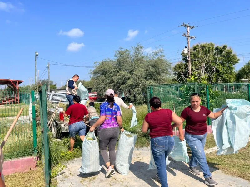 Participa SEBIEN en jornada de medio ambiente