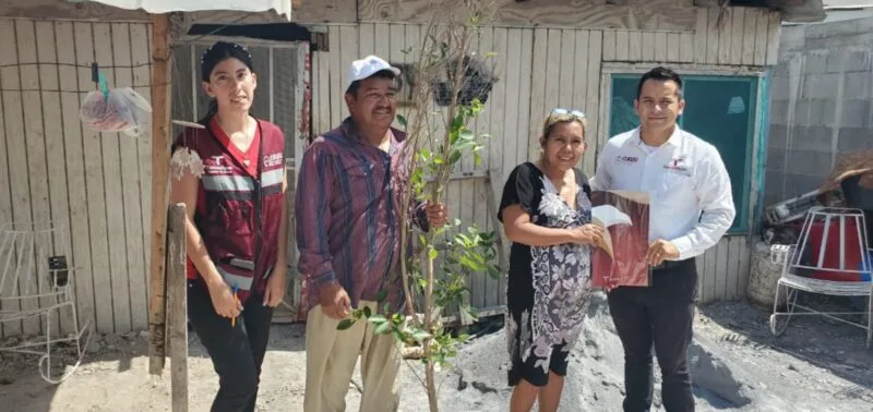 Lleva ITAVU certeza jurídica a colonias de Valle Hermoso