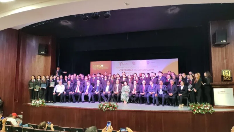 Egresan del Instituto Tecnológico Superior de El Mante nuevos profesionistas