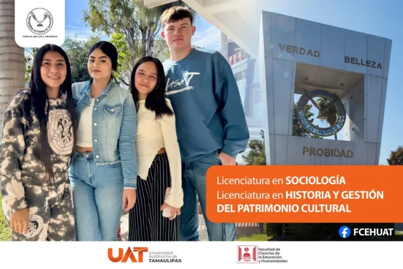 Ofrece la UAT las carreras de Sociología y de Historia en el Campus Victoria