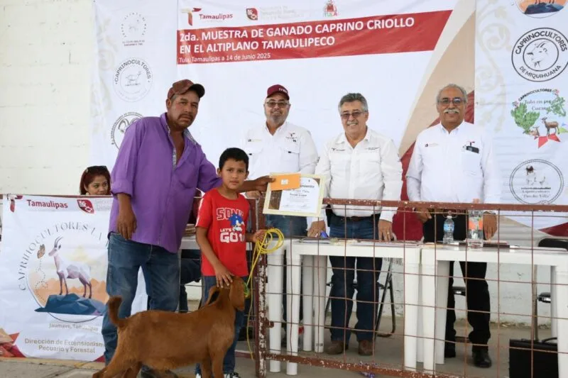 Fortalecen el sector caprino en Tula con muestra regional