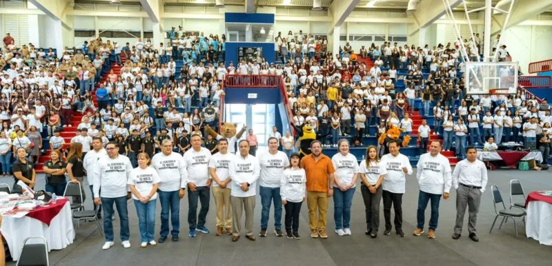 Éxito en Tamaulipas la Jornada Nacional por la Paz y Contra las Adicciones “En la Escuela se hace comunidad”