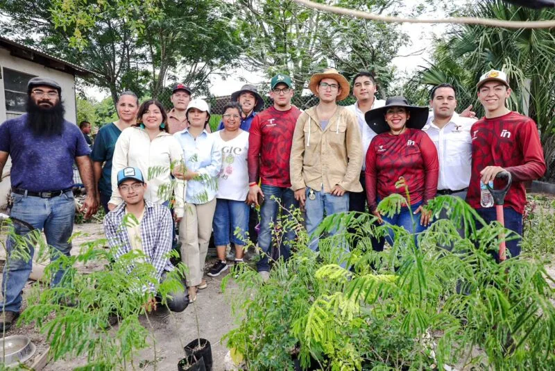 Realiza INJUVE Tamaulipas Segunda Jornada de Reforestación Comunitaria en Valle Hermoso