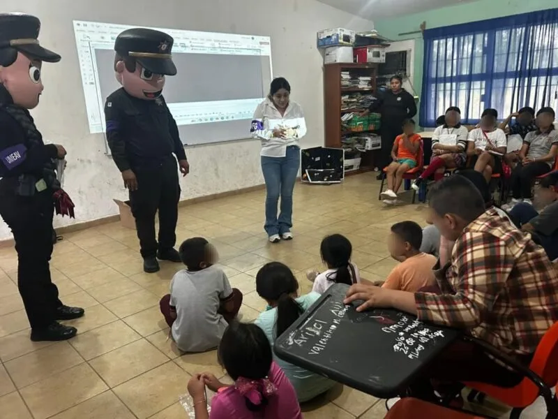 Imparte Guardia Estatal de Género taller comunitario para prevenir bullying