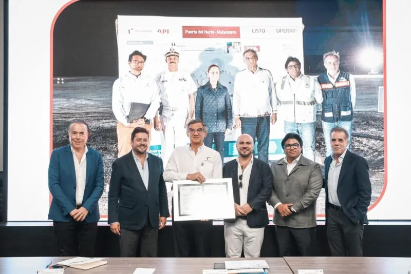 Alistan inicio de operaciones del Puerto del Norte en Matamoros