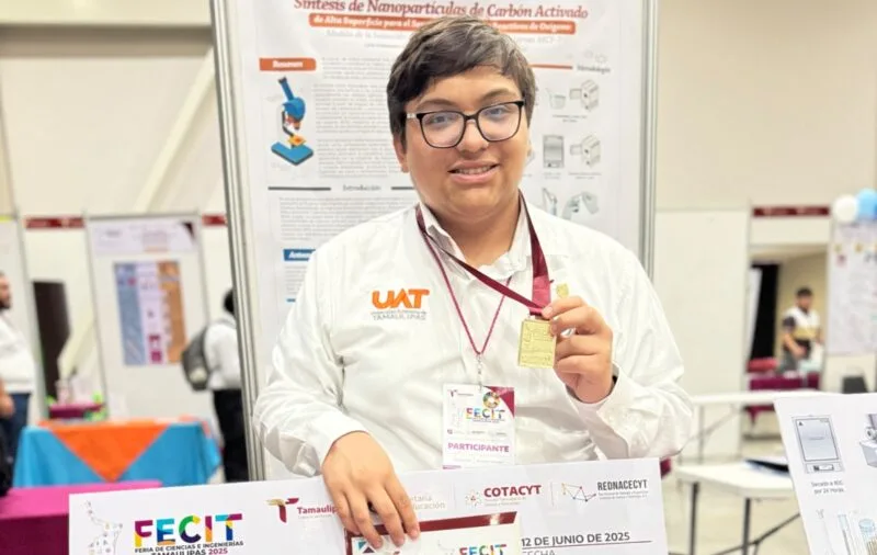 Estudiante de la UAT investiga cura contra el cáncer