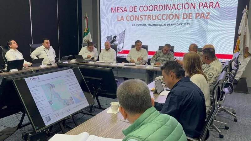 Revisan Plan de Acción para reforzar seguridad en carreteras fronterizas de Tamaulipas