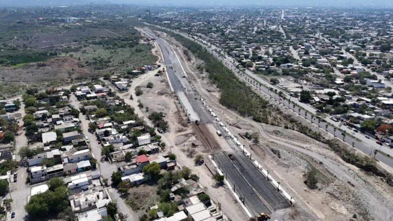 Registra más del 80 % de avance, prolongación del bulevar José López Portillo