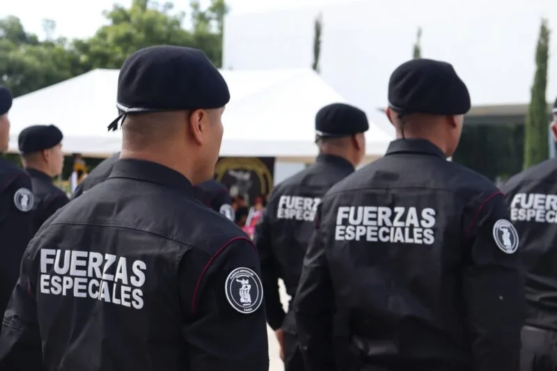 Recibe SSPT a 25 nuevos elementos de Fuerzas Especiales