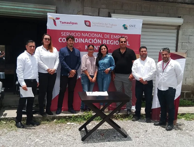 Apoya STPS Tamaulipas emprendimiento en El Mante con equipamiento para negocio de estética