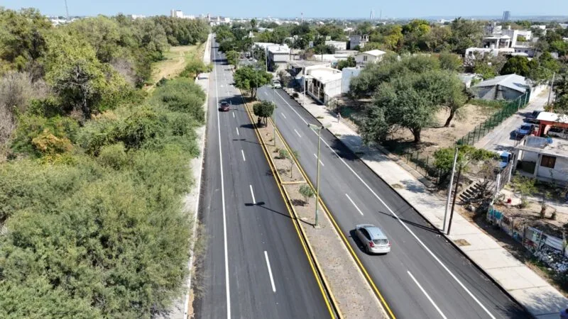 Obras viales e hidráulicas transforman la capital de Tamaulipas