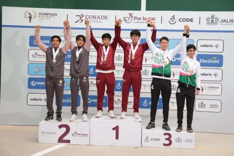Cierra Tamaulipas con una medalla de oro y tres de bronce la Olimpiada Nacional 2025; fueron 153 preseas en total