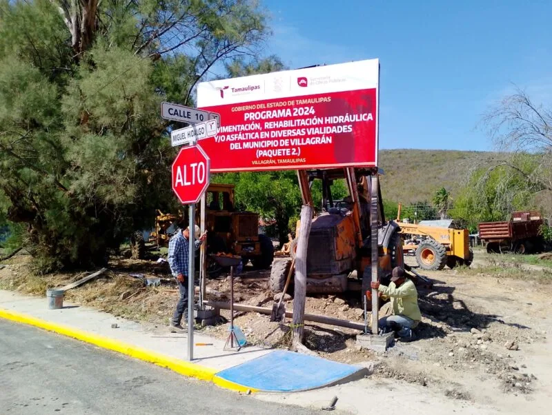 Impulsa gobierno de Américo transformación en municipios de la región centro de Tamaulipas