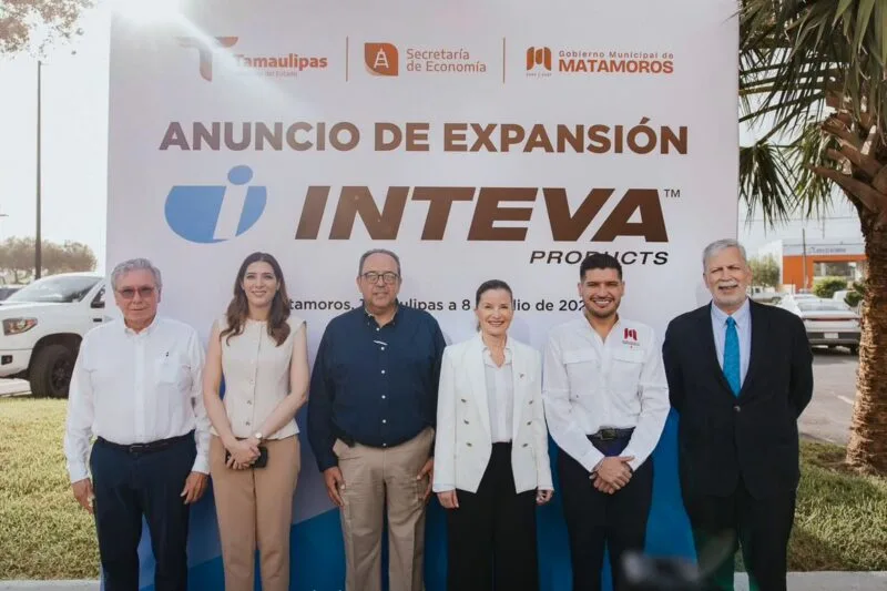 INTEVA anuncia inversión de 150 MDP en Matamoros