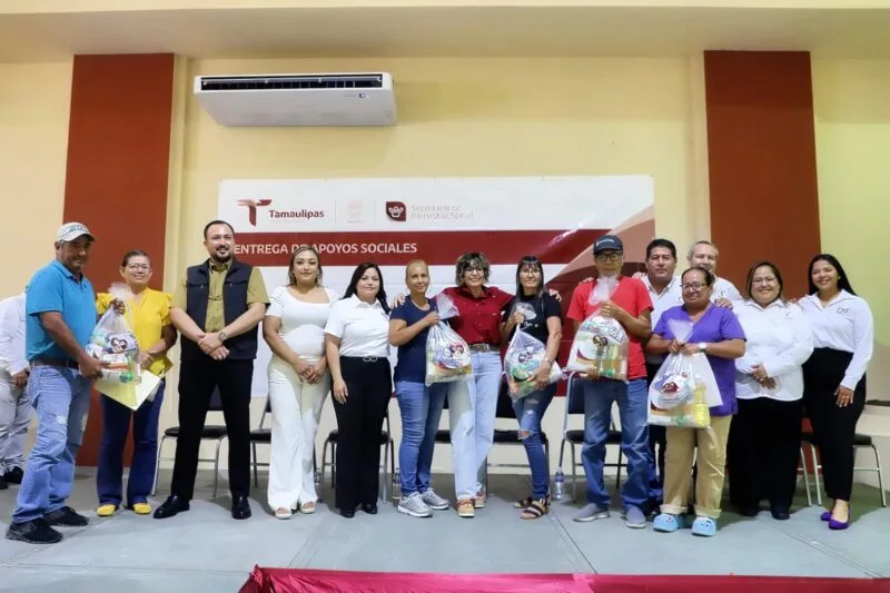 Llegan apoyos sociales a San Fernando