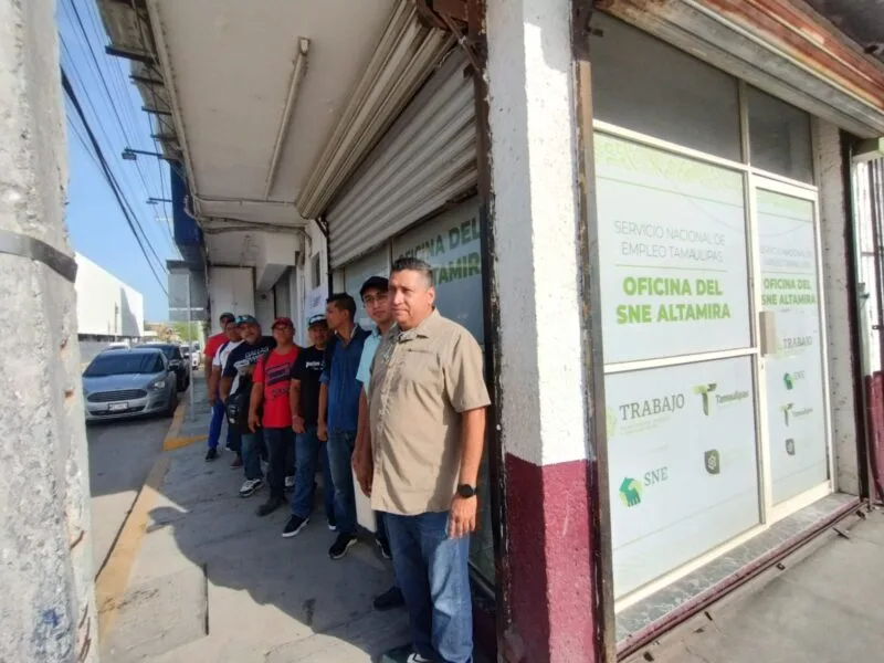 Realizan jornada de reclutamiento de Techint en el SNE Altamira