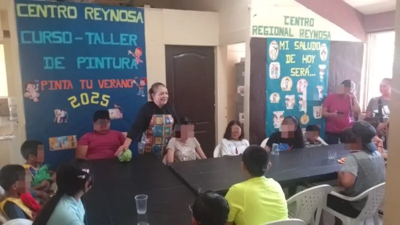 Fomenta SSPT cultura de paz a niñas y niños a través del taller “Pinta tu verano”