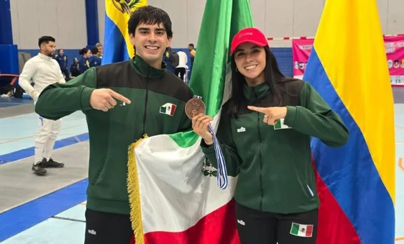 Estudiantes de la UAT representarán a México en esgrima en los Juegos Centroamericanos y del Caribe Santo Domingo 2026
