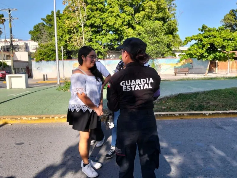 Mantiene Guardia Estatal de Género proximidad con familias durante periodo vacacional