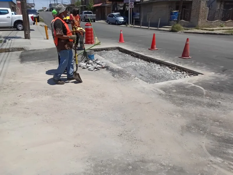 Rehabilita Gobierno del Estado vialidades de Nuevo Laredo