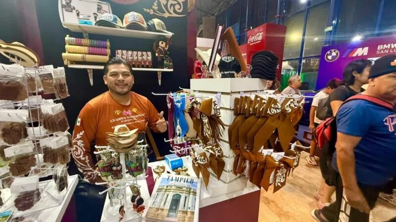Cautiva Tamaulipas a visitantes de la Feria Nacional Potosina