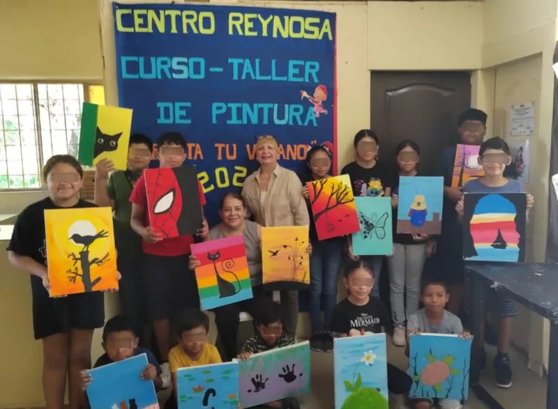 Previene SSPT el delito en NNA a través de talleres artísticos