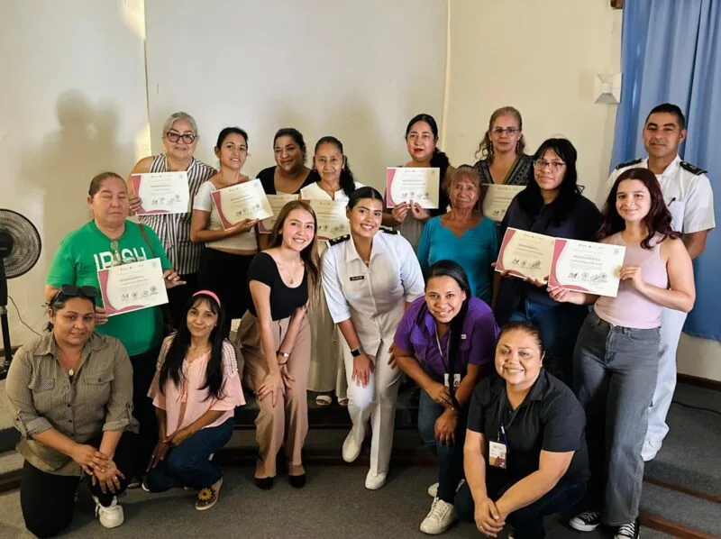 Capacita Centro LIBRE de Soto la Marina a mujeres en autocuidado y primeros auxilios: IMT