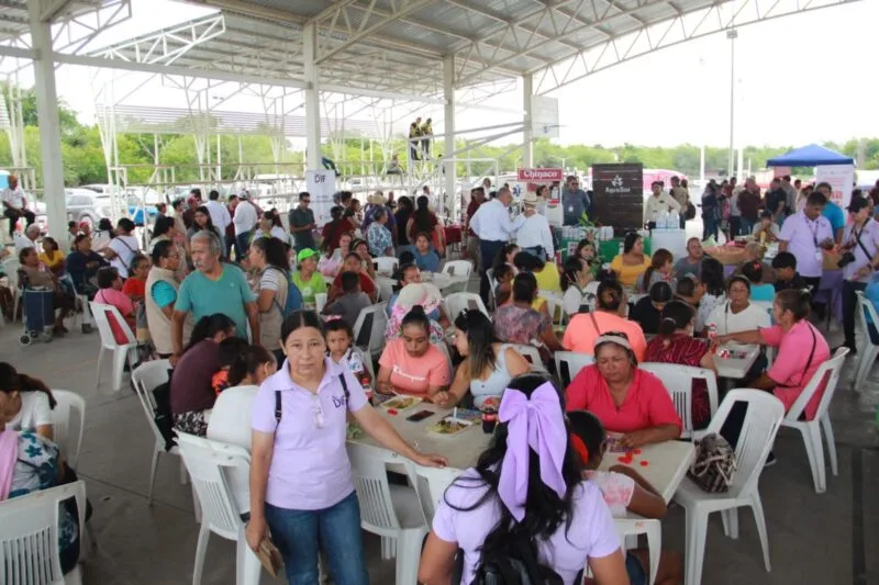 Lleva SEBIEN «Mercado de Bienestar» a González