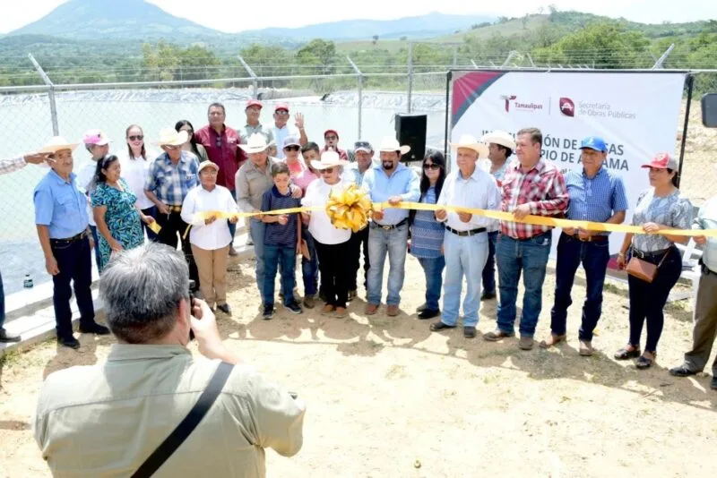 Entrega Gobierno del Estado infraestructura hídrica en Aldama