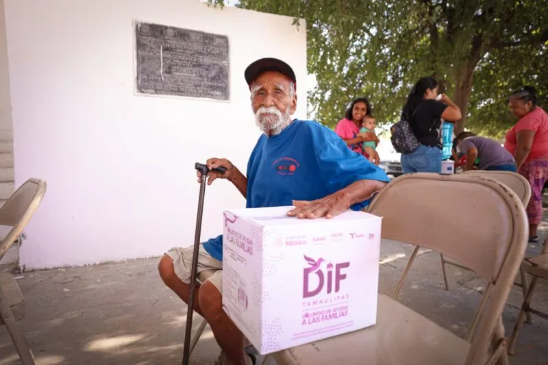 Realiza DIF Tamaulipas tercera entrega de más de 66 mil canastas alimentarias en los 43 municipios del estado