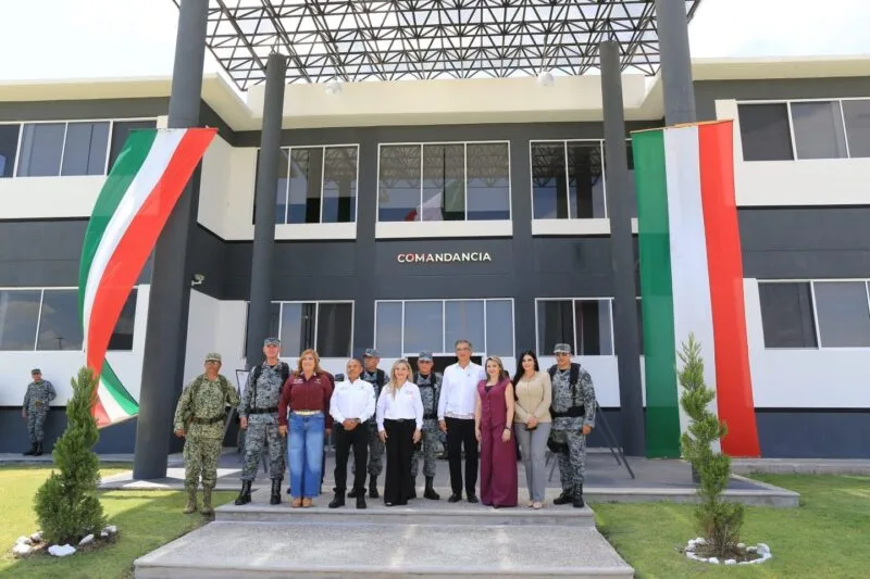 Inaugura Américo instalaciones de la Guardia Nacional en Ciudad Mier para reforzar seguridad regional