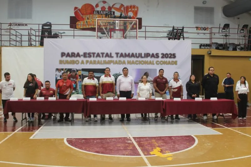 Inauguran en Altamira Paralimpiada Estatal 2025