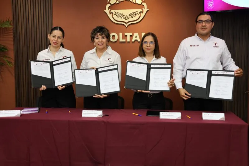 Firman convenio el Instituto de las Mujeres y el Colegio de Tamaulipas para fortalecer la investigación con enfoque de género