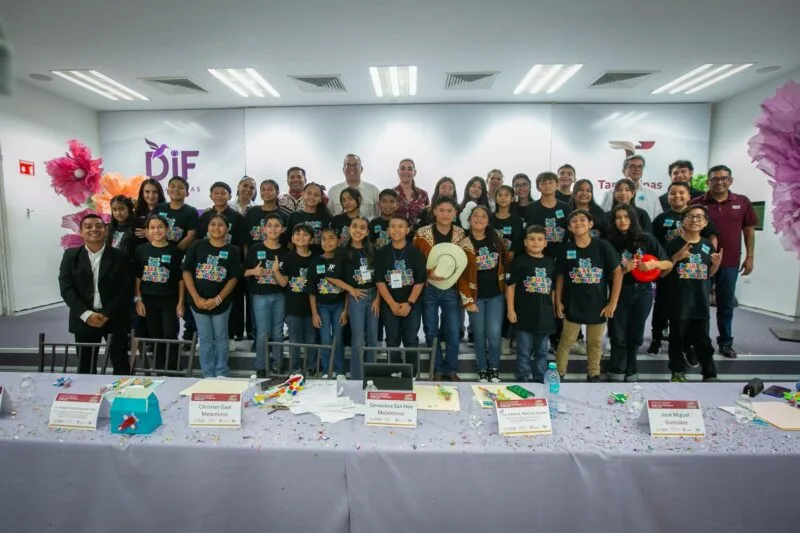 Reconoce DIF Nacional a la Red de Niñas, Niños y Adolescentes Impulsores de la Transformación del DIF Tamaulipas