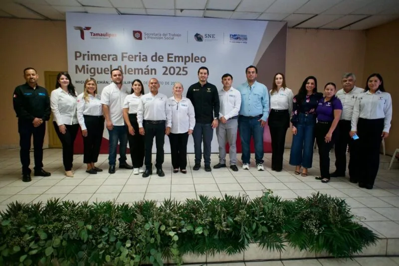 Ofertan más de 100 vacantes en Primera Feria del Empleo en Miguel Alemán