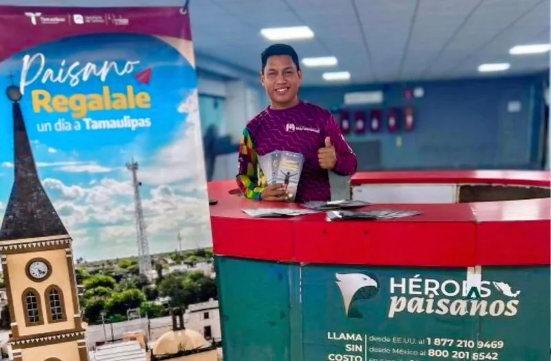 Aprovechan connacionales el programa “Paisano, regálale un día a Tamaulipas”