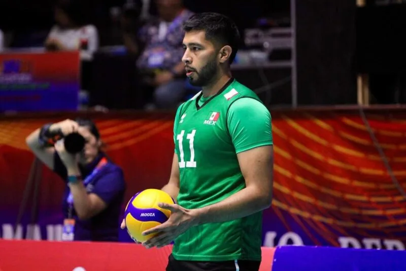 Destaca tamaulipeco en Copa Panamericana de Voleibol con la Selección Mexicana
