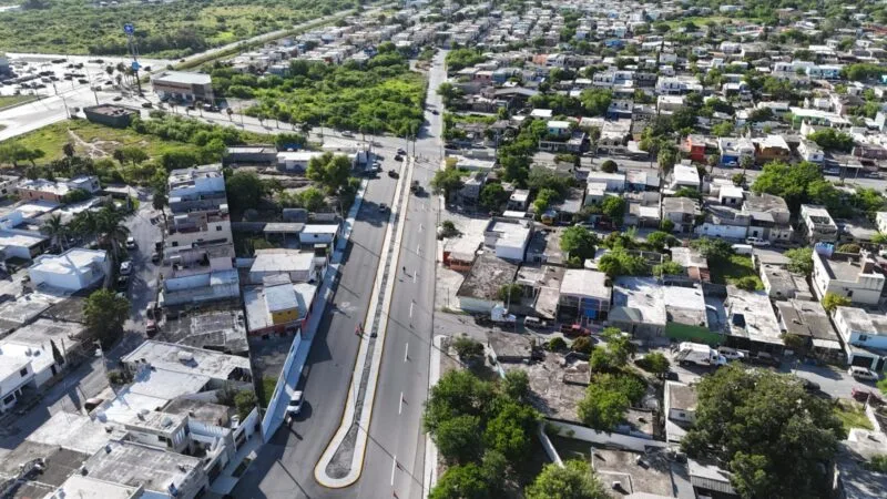 Con obras viales e hidráulicas, Gobierno del Estado transforma Matamoros