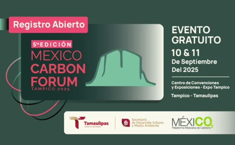 Arranca en Tampico la quinta edición del Mexico Carbon Forum 2025