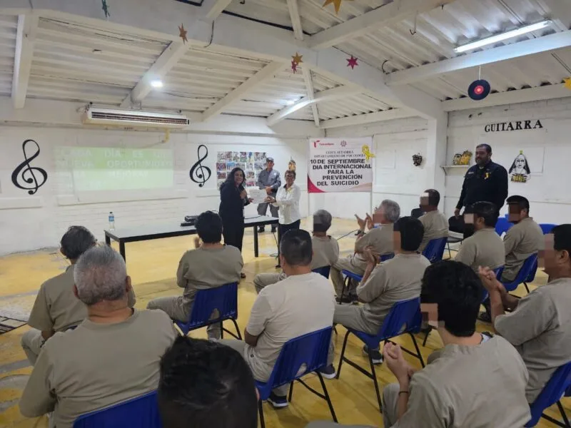 Presentan en CEDES Altamira plática “Suicidio: La Prevención Eres Tú”